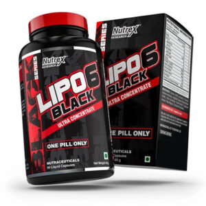 BRÛLEUR DE GRAISSE LIPO 6 BLACK ULTRA CONCENTRATE NUTREX BOÎTE DE 60 CAPSULES