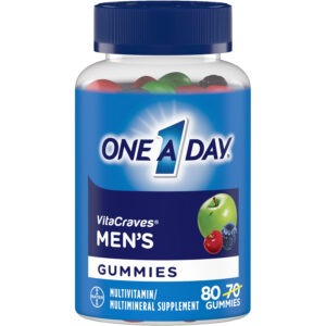 MULTIVITAMINES ONE A DAY GUMMIES BOITE DE 80 HOMMES